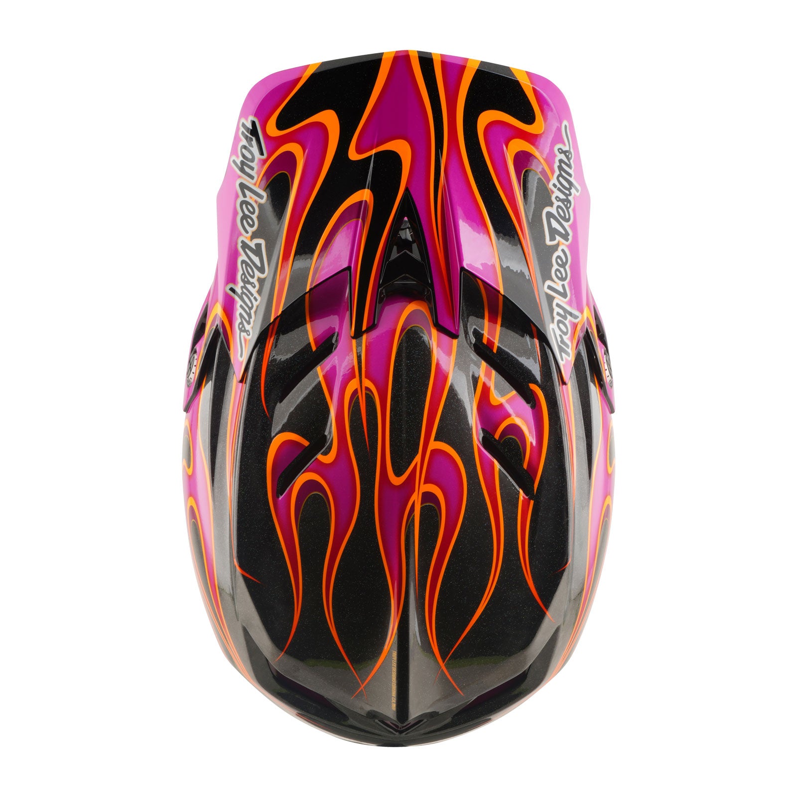 D4 Carbon Helmet Torched Carbon / Magenta – Troy Lee Designs