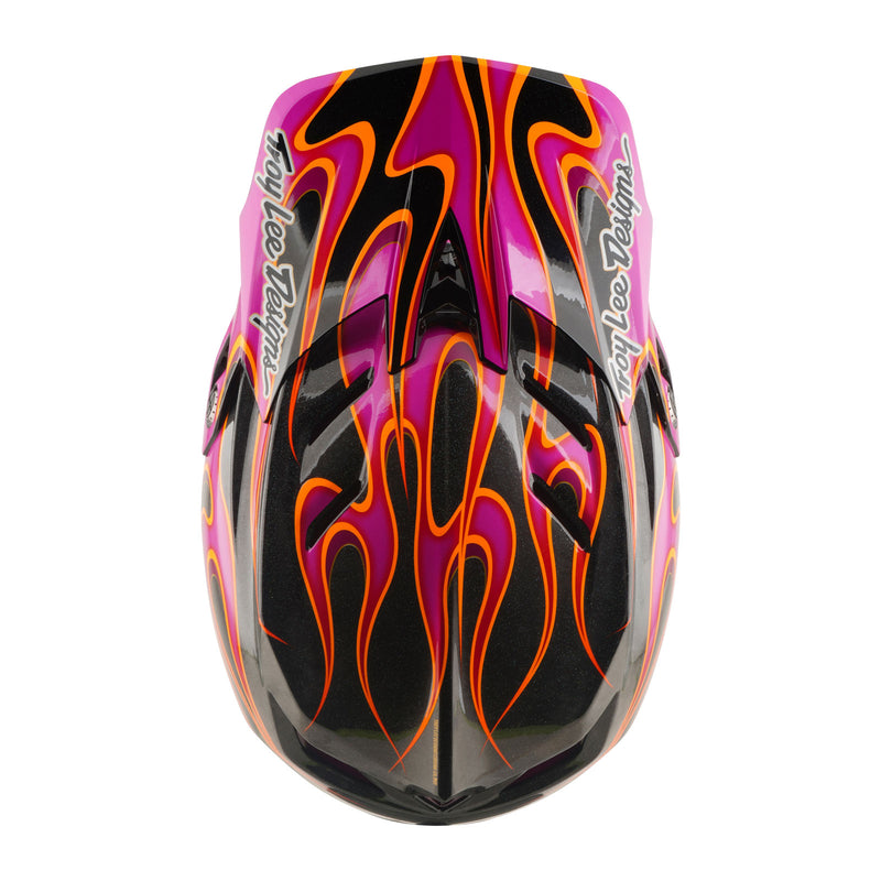 D4 Carbon Helmet Torched Carbon / Magenta