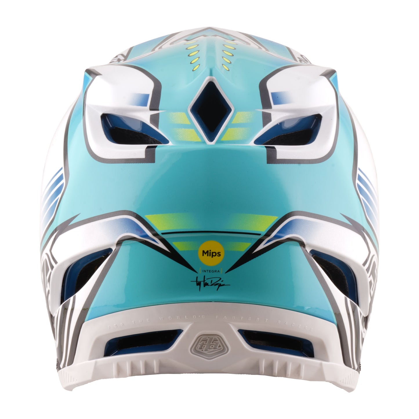 D4 Composite Helmet Crest Real Teal