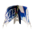 D4 Visor Flared White / Indigo