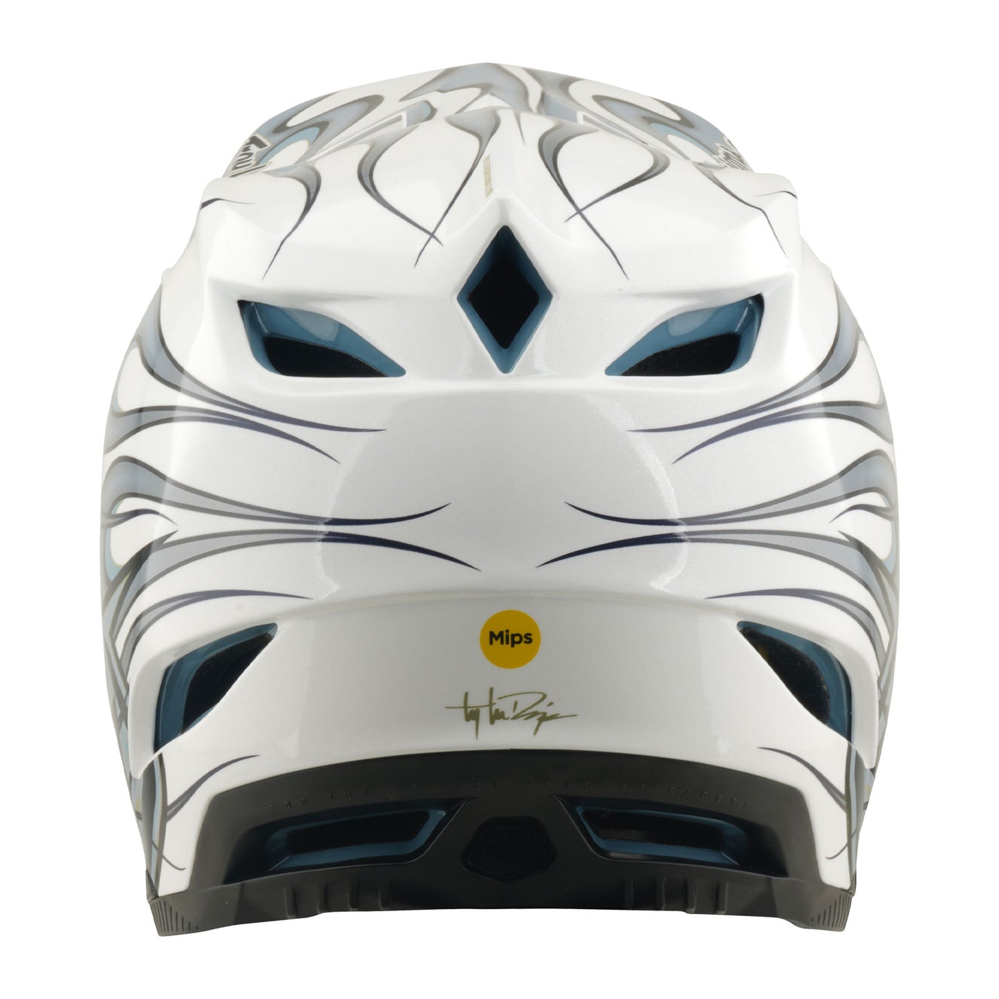 D4 Composite Helmet Torched White / Silver