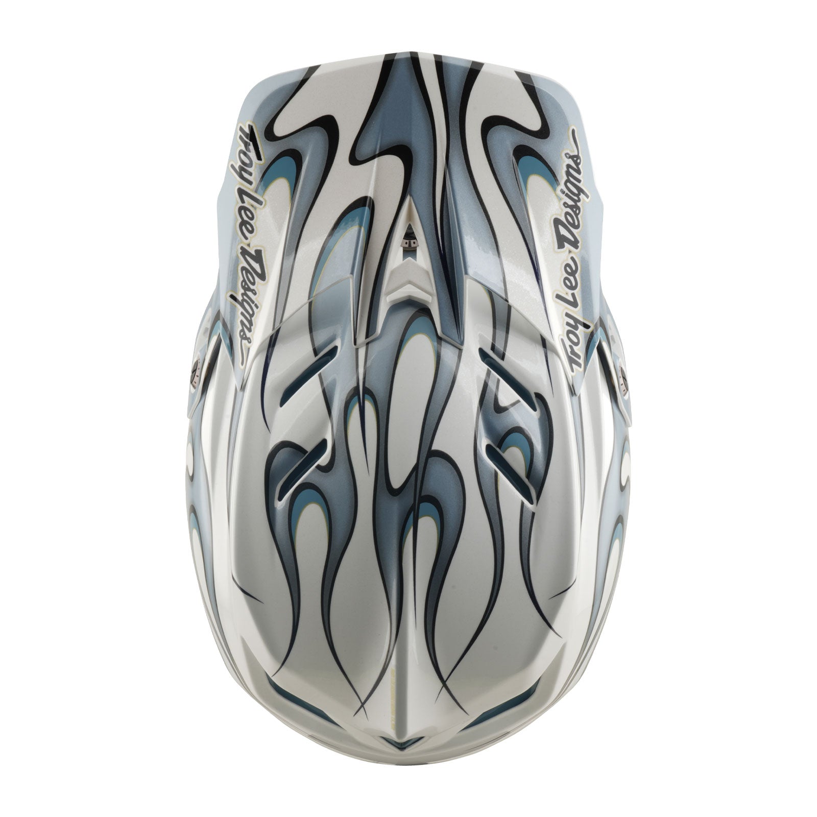 D4 Composite Helmet Torched White / Silver – Troy Lee Designs