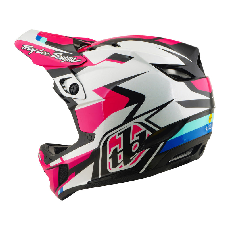 Troy Lee Designs D4 Polyacrylite Roamer Helmet Magenta