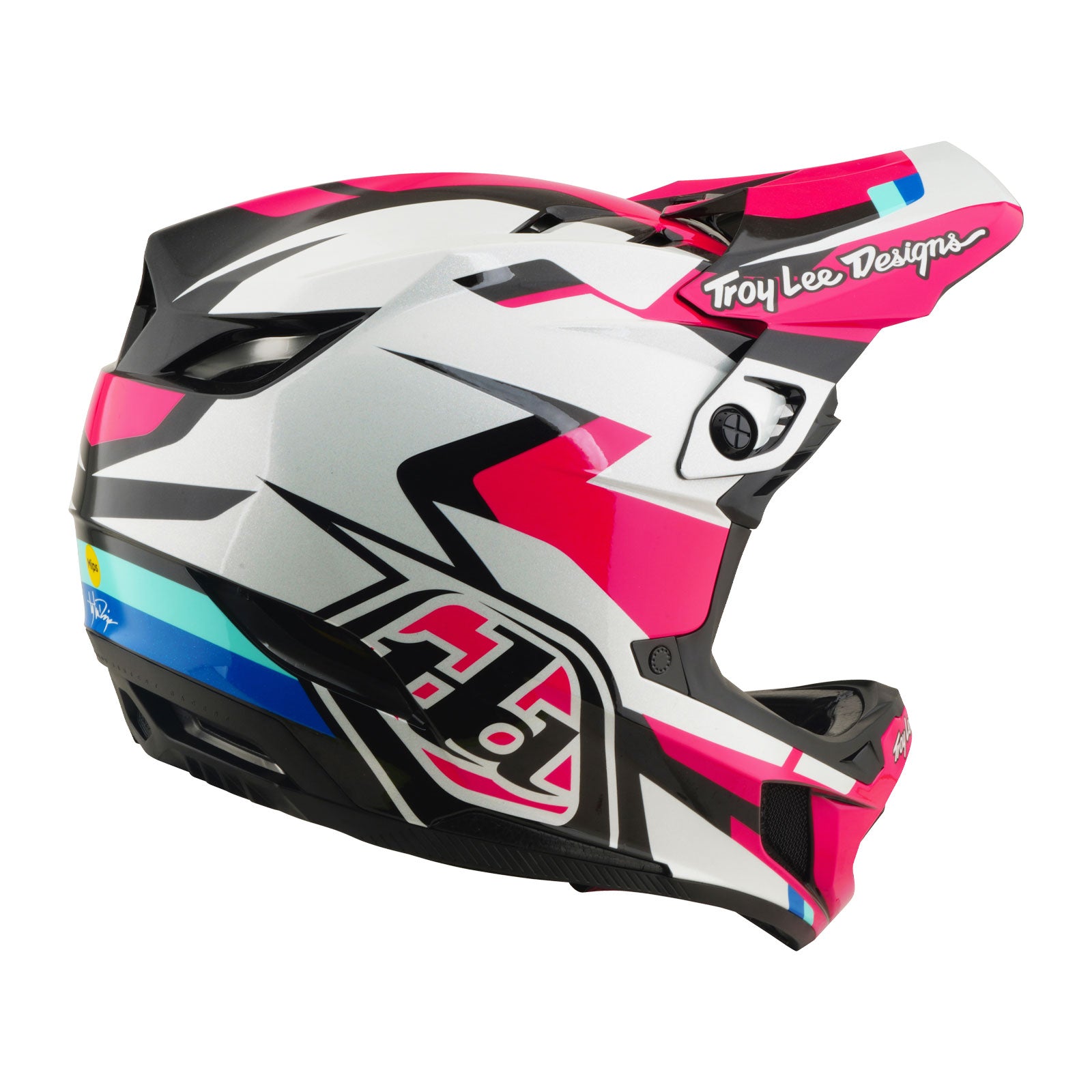 D4 Polyacrylite Helmet Roamer Magenta – Troy Lee Designs