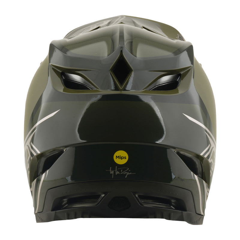 beetle motorcycle helmet Troy Lee Designs D4 Polyacrylite Helmet MIPS Shadow / Beetle / S