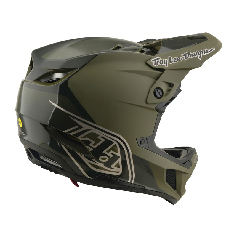 Troy Lee Designs D4 Polyacrylite Helmet MIPS Shadow