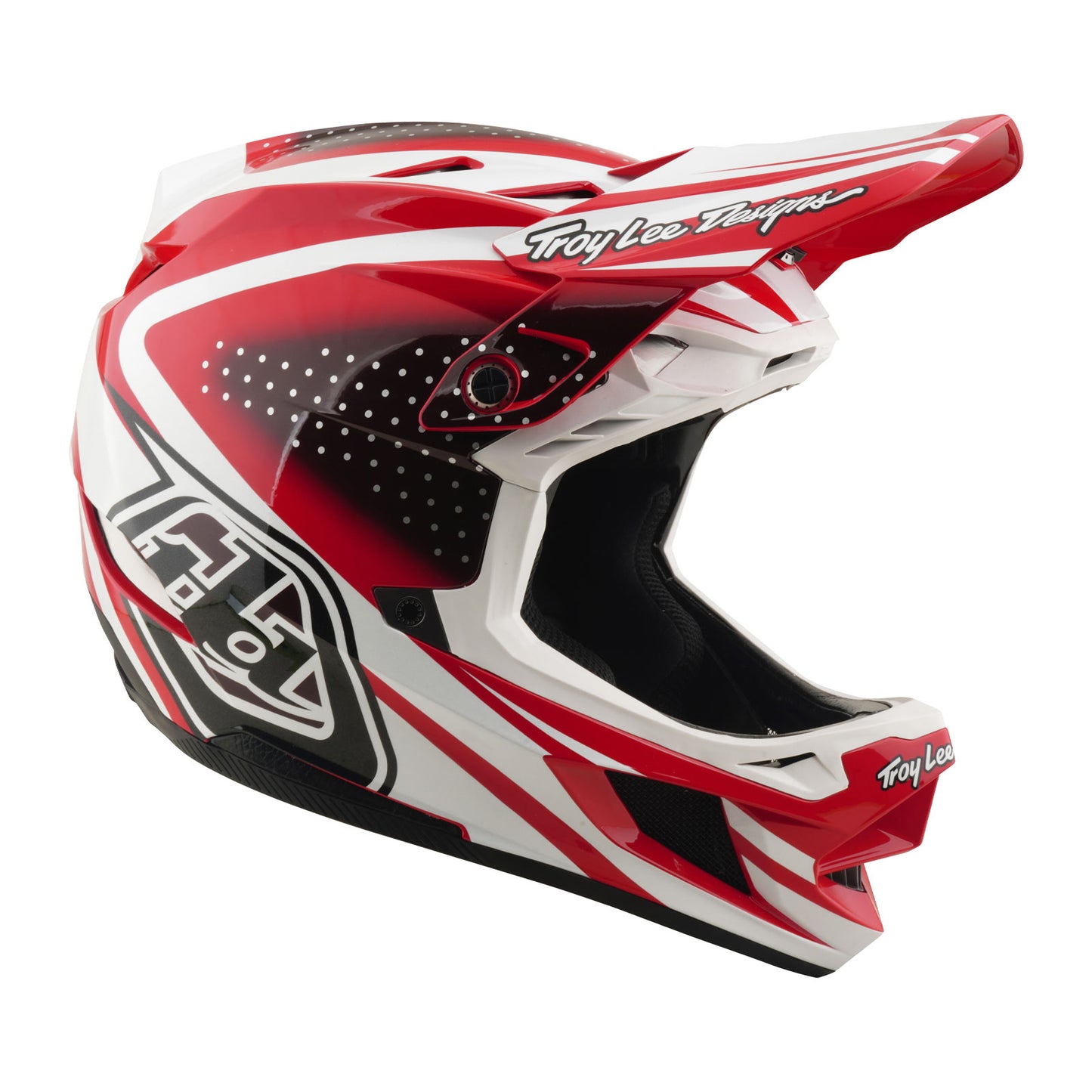 D4 Polyacrylite Helmet the Line Fire / White