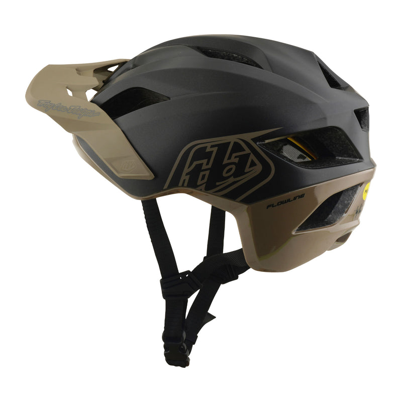 Flowline Helmet Point Charcoal / Timber