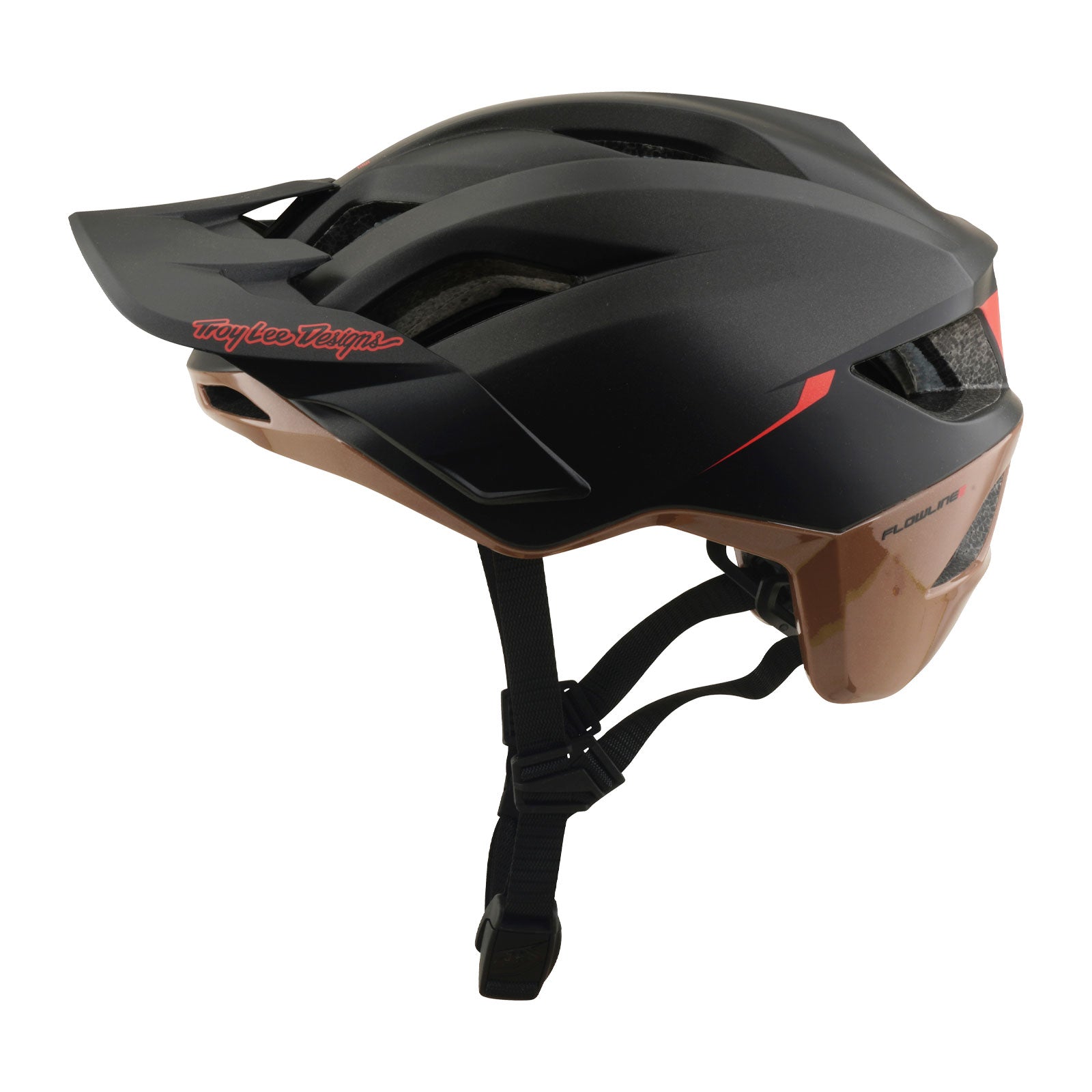 Flowline SE Helmet Stacks Charcoal / Sienna – Troy Lee Designs
