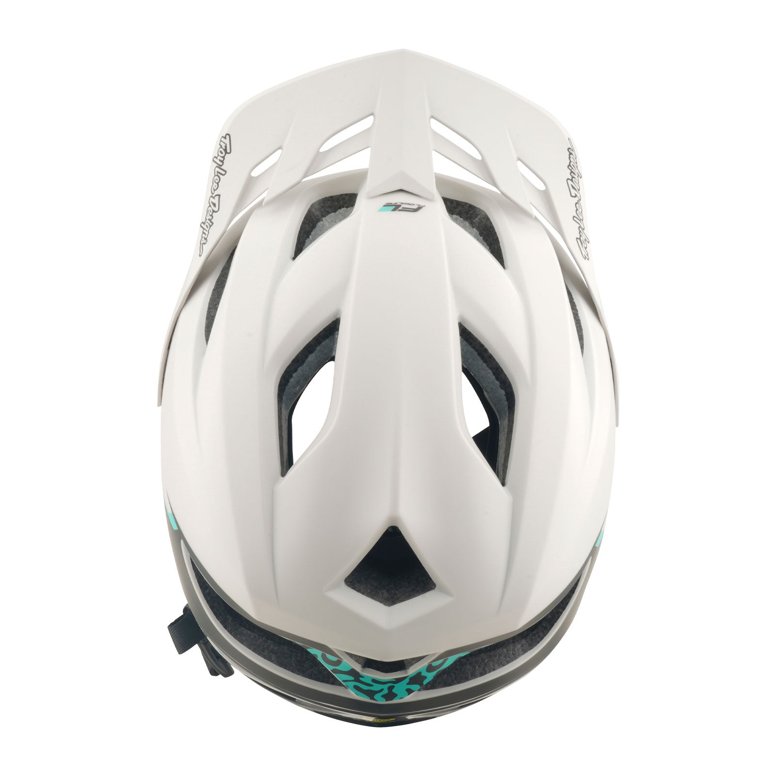 Flowline SE Helmet Stacks Pumice / Real Teal – Troy Lee Designs