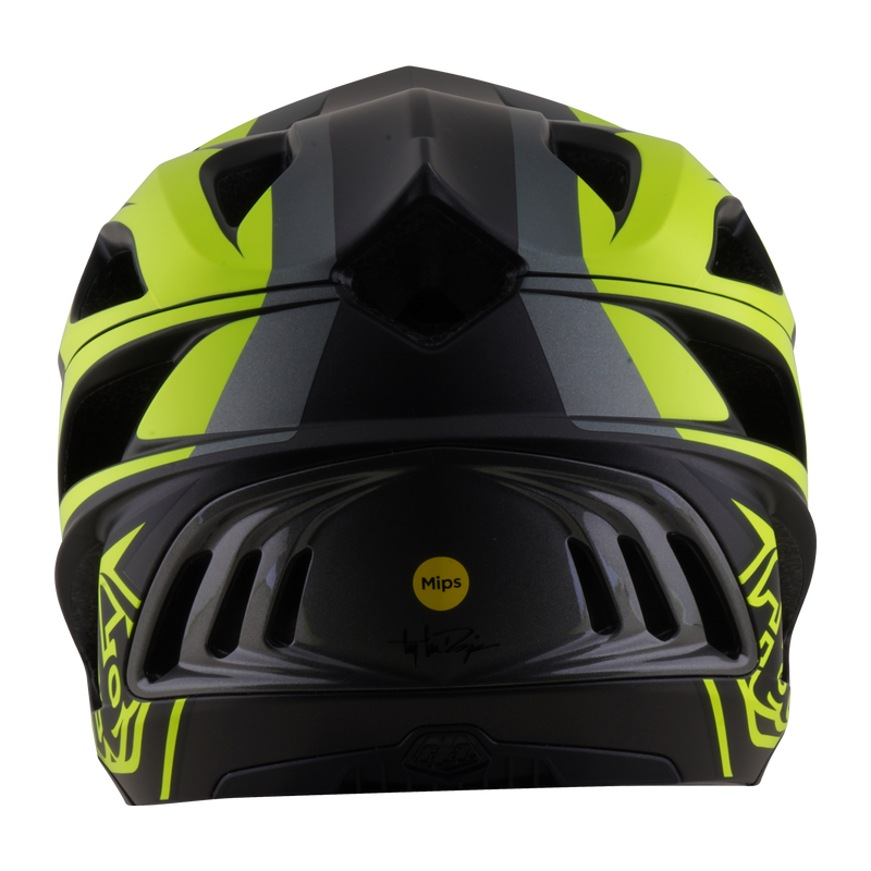 Stage 2 Helmet High Vz Charcoal / Flo Yellow