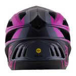 Stage 2 Helmet High Vz Dark Gray / Neon Fuchsia