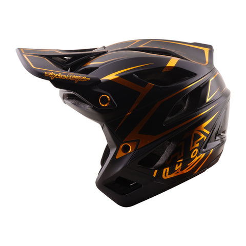 Troy Lee Designs Stage Stunt Helmet Pinstripe Black, Black / XS/SM