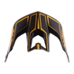 Stage Stunt Visor Pinstripe Black