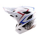 Stage Stunt Helmet Pinstripe White