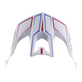 Stage Stunt Visor Pinstripe White