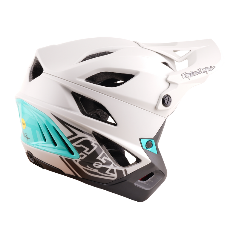 Stage Stunt Helmet Drone Pumice / Real Teal