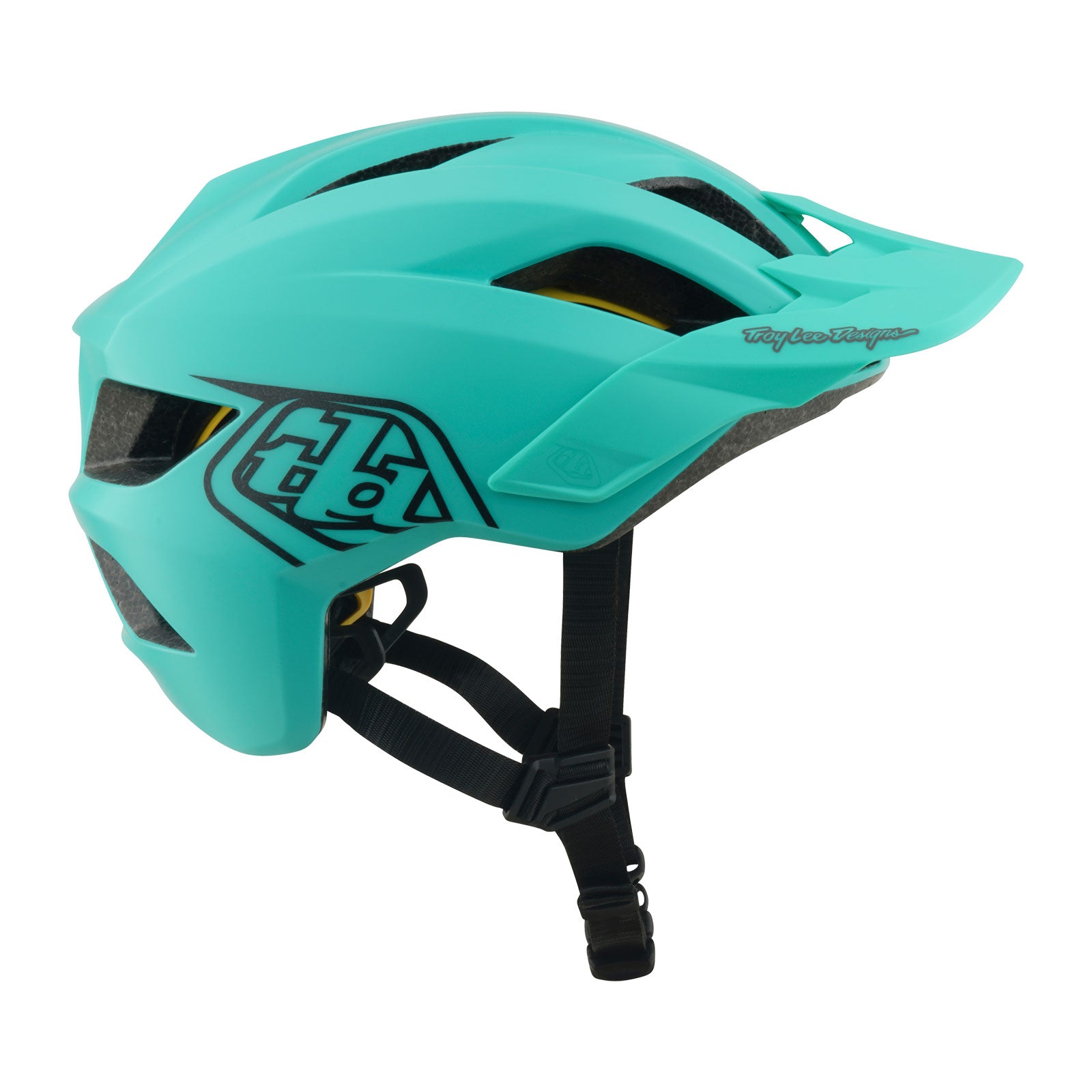 Youth Flowline Helmet Point Charcoal / Real Teal – Troy Lee Designs