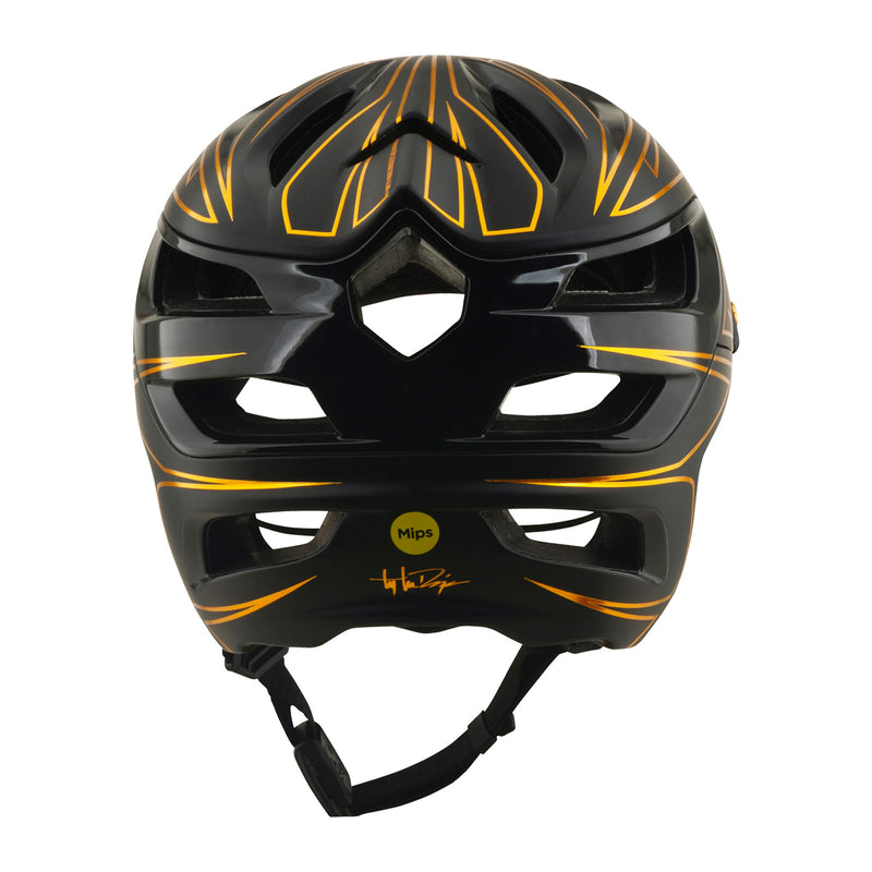 A3 Helmet Pinstripe Black