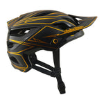 A3 Helmet Pinstripe Black