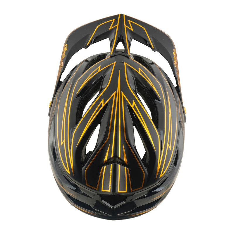 A3 Helmet Pinstripe Black