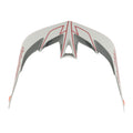 A3 Visor Pinstripe Gray