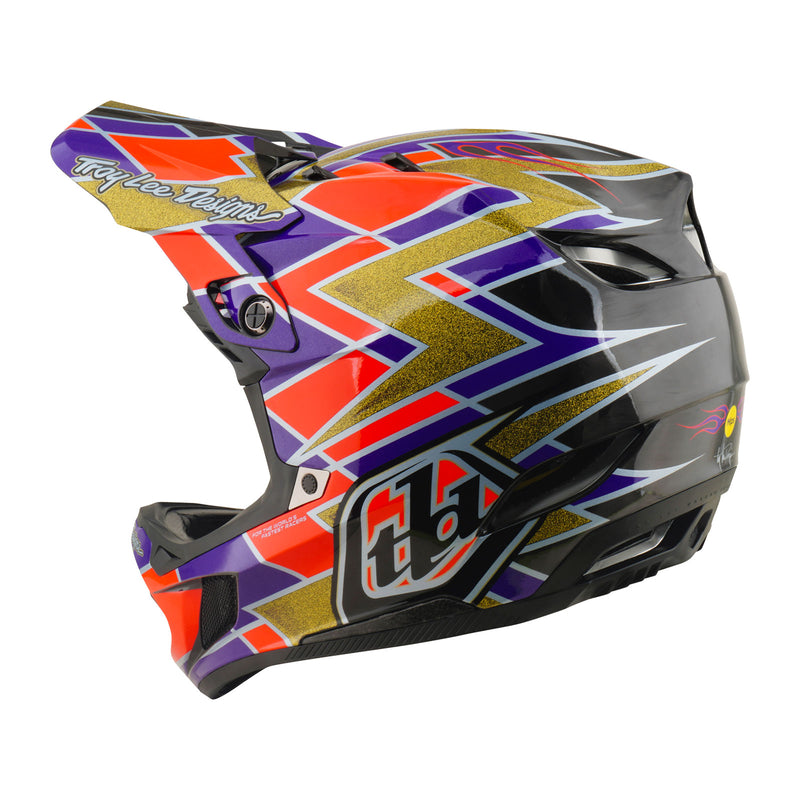 D4 Carbon Helmet Flush Violet