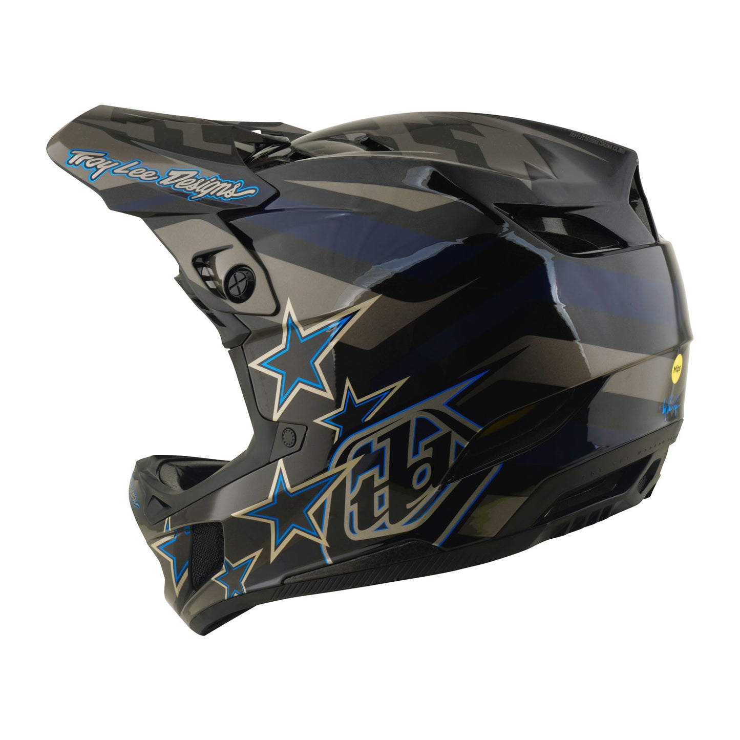 D4 Composite Helmet Burst Gray