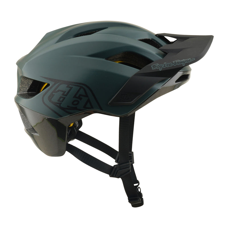 Flowline Helmet Point Dark Forest / Charcoal