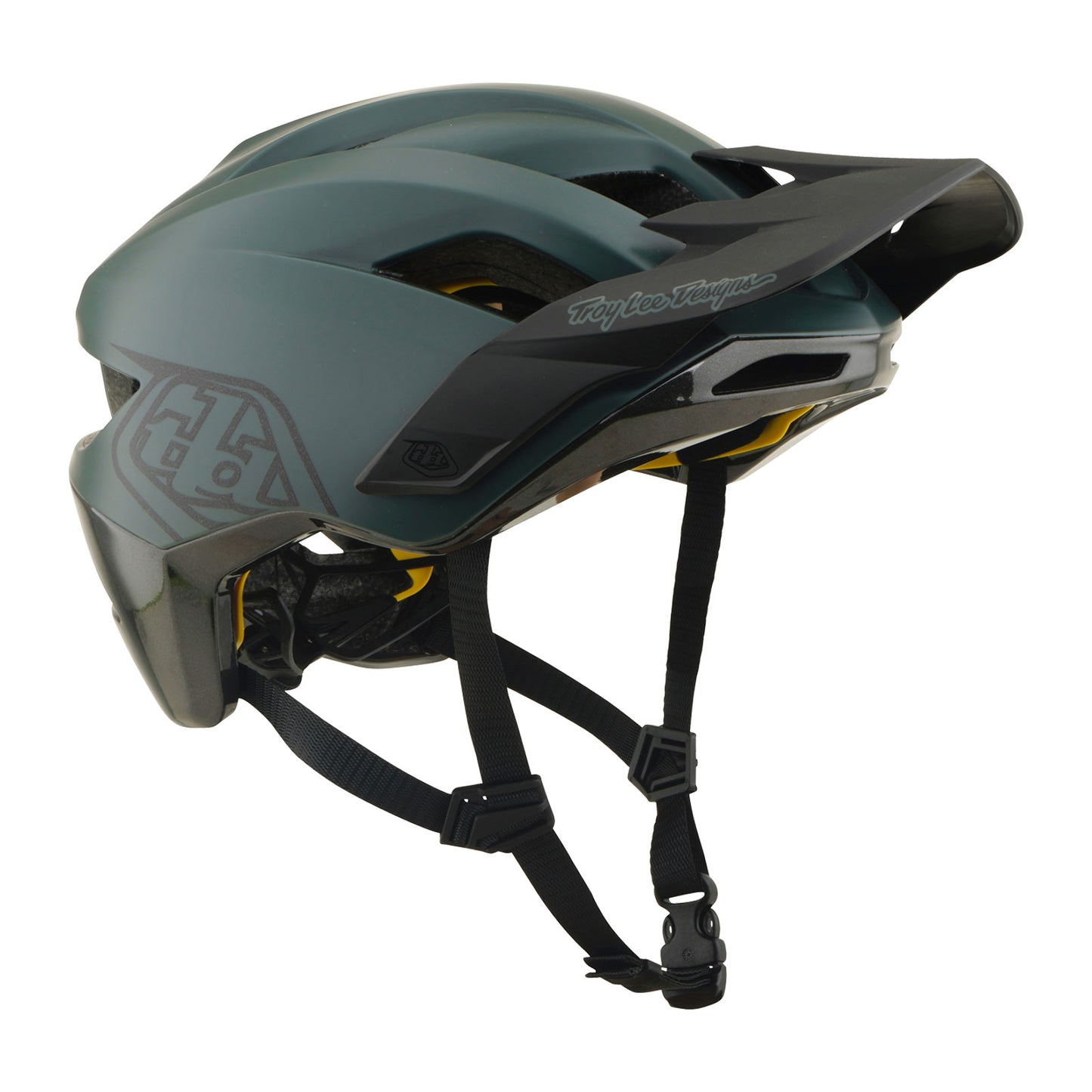 Flowline Helmet Point Dark Forest / Charcoal