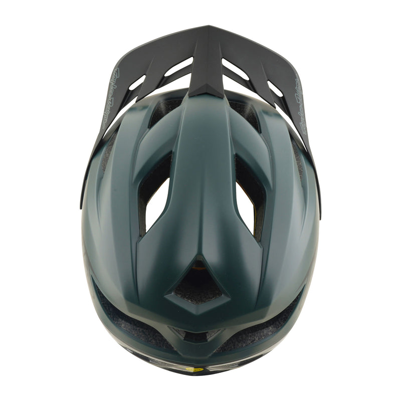 Flowline Helmet Point Dark Forest / Charcoal