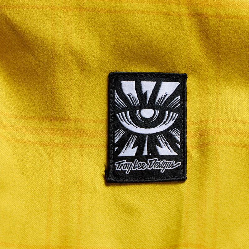 Ruckus Ride Flannel Yd Plaid Acid