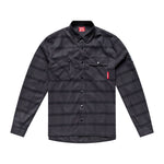 Ruckus Ride Flannel Yd Plaid Coal
