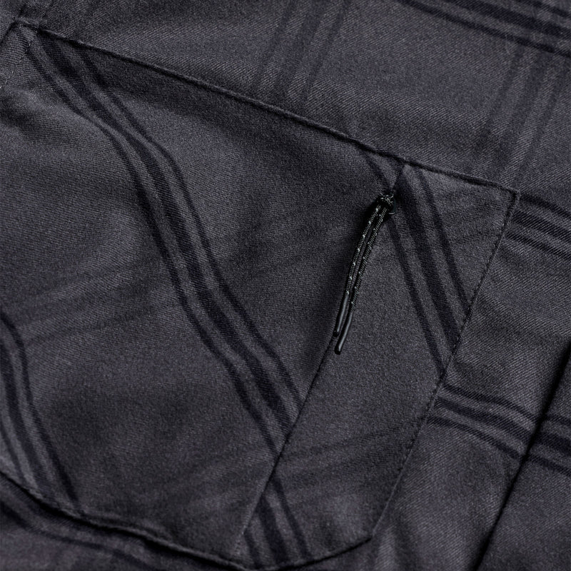 Ruckus Ride Flannel Yd Plaid Coal