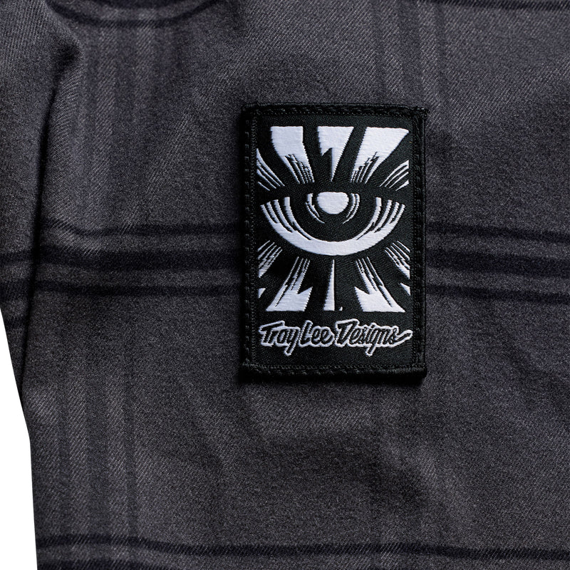 Ruckus Ride Flannel Yd Plaid Coal