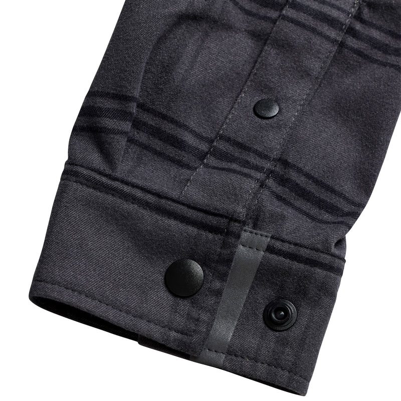 Ruckus Ride Flannel Yd Plaid Coal