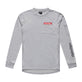 Ruckus Ride LS Tee Custom Paint Mid Gray