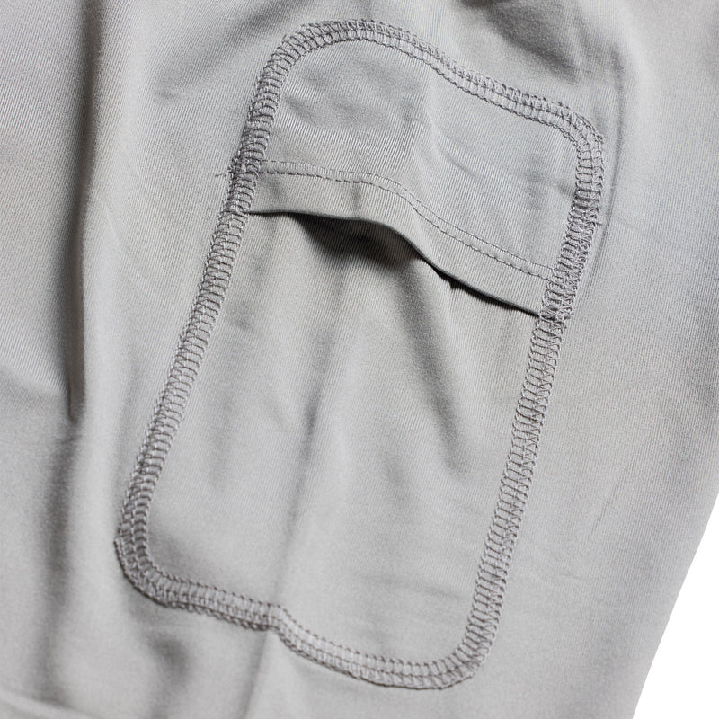 Ruckus Ride LS Tee Custom Paint Mid Gray