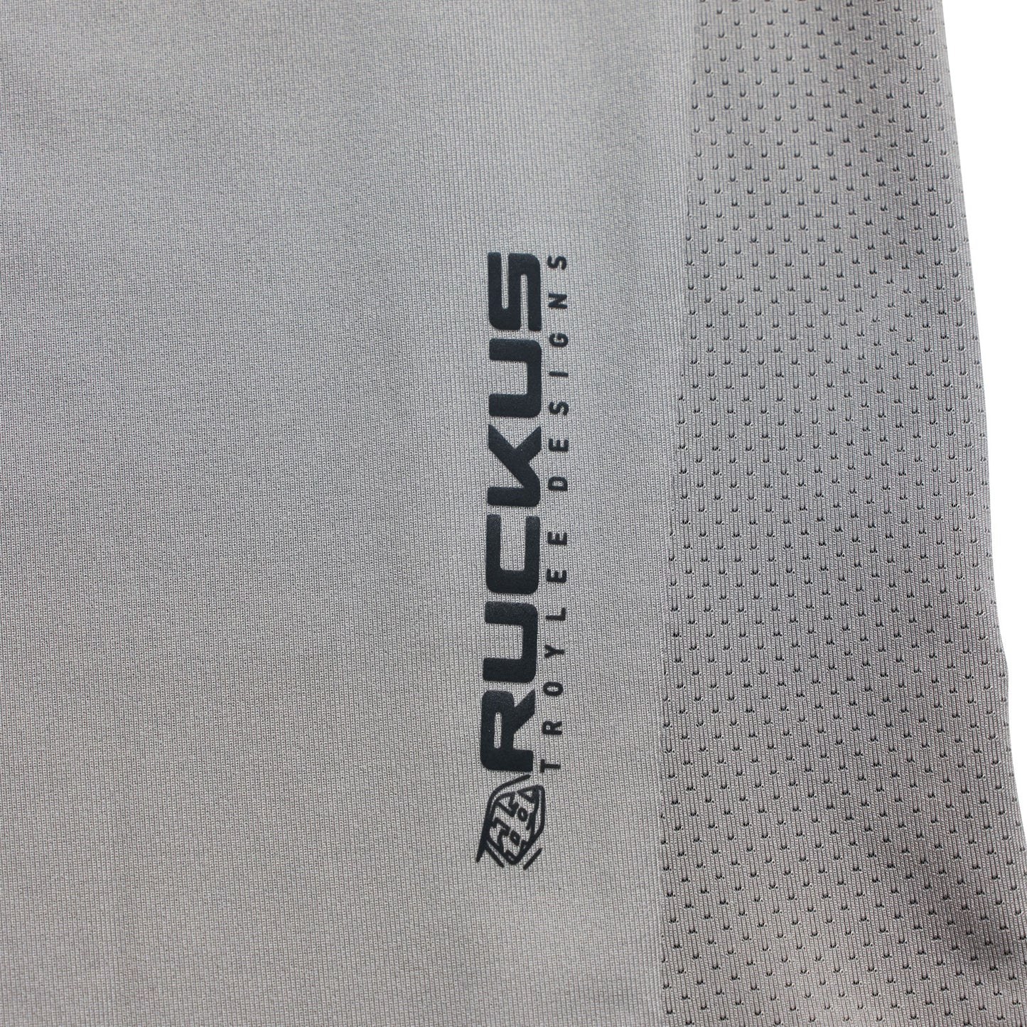 Ruckus Ride LS Tee Custom Paint Mid Gray