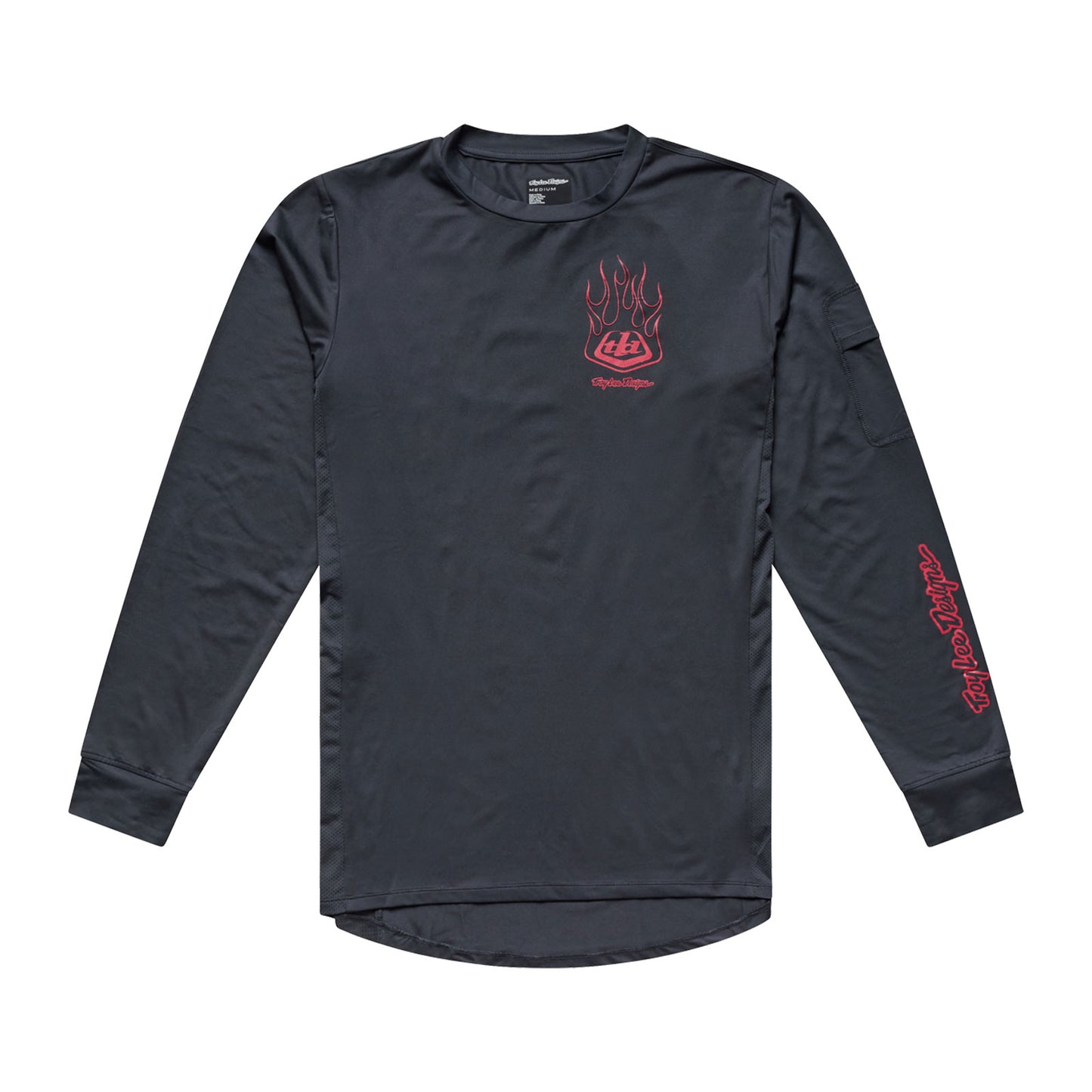 Ruckus Ride LS Tee Ember Carbon