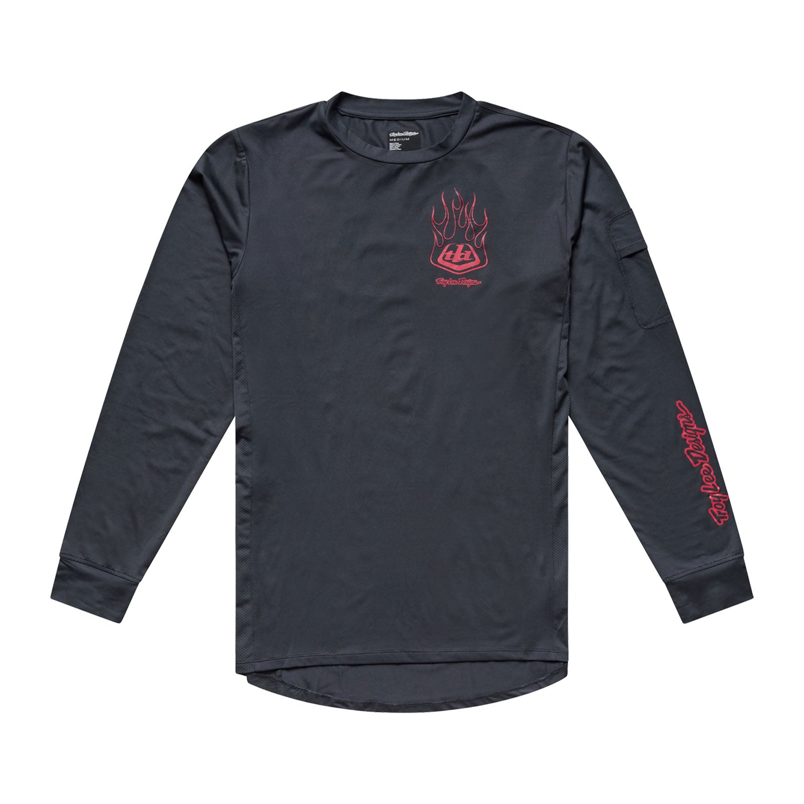 Ruckus Ride LS Tee Ember Carbon