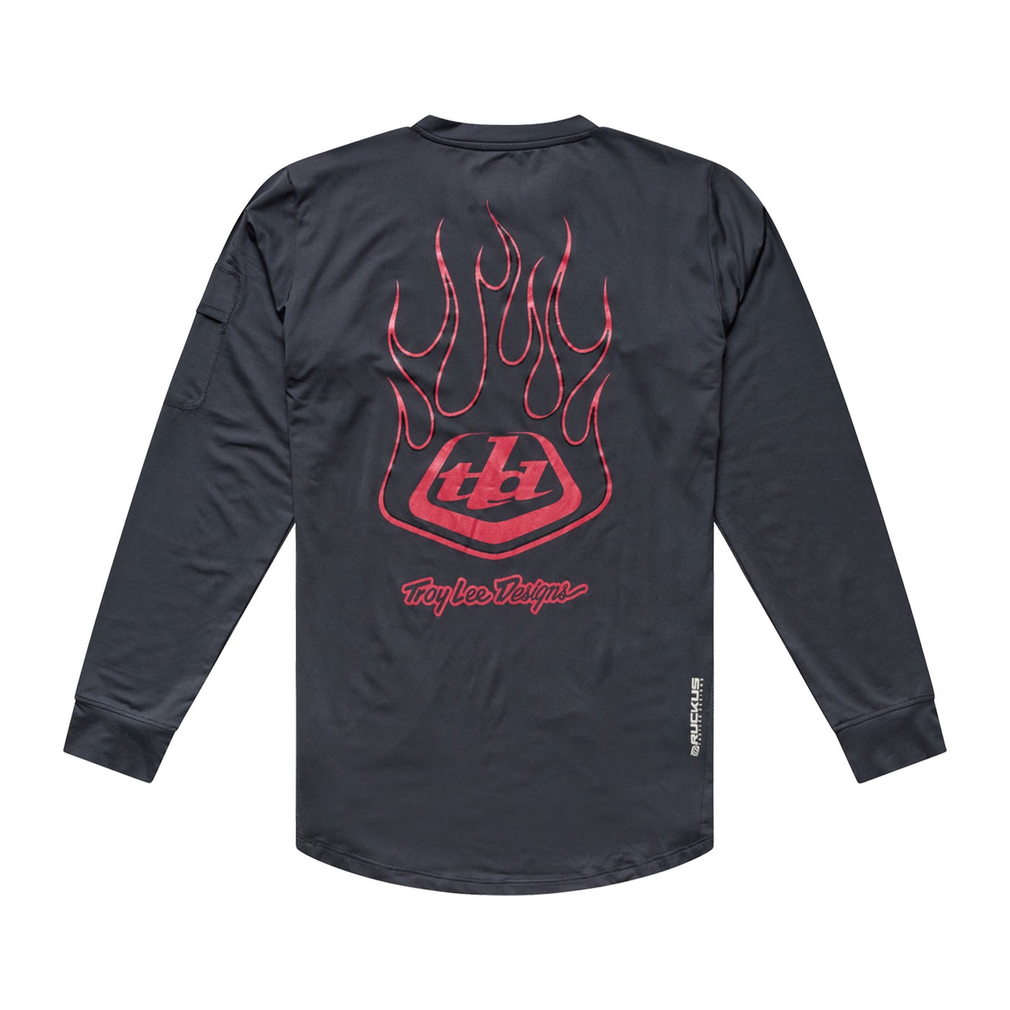 Ruckus Ride LS Tee Ember Carbon
