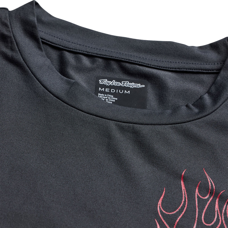 Ruckus Ride LS Tee Ember Carbon