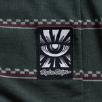 Skyline Fakie Ride LS Tee Stripe Dark Forest