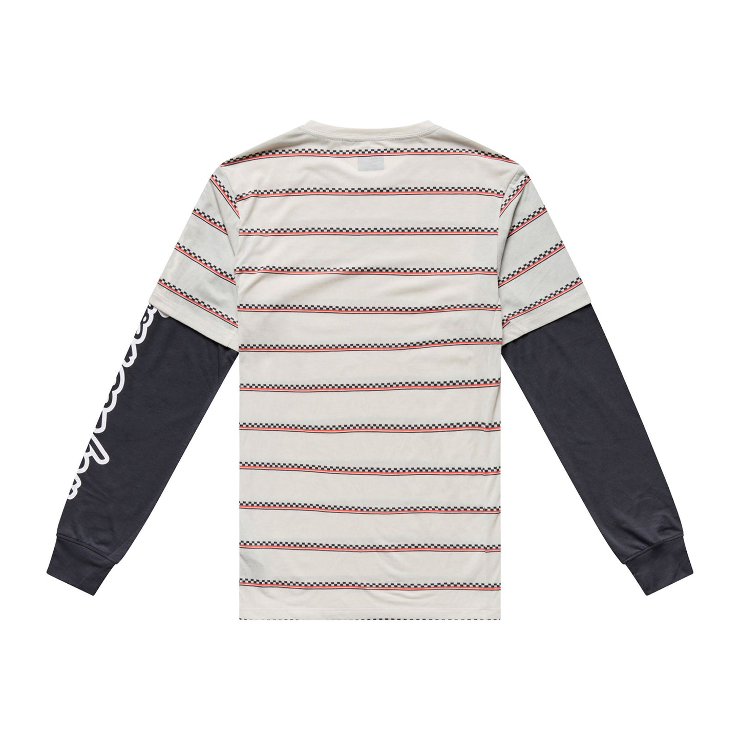 Skyline Fakie Ride LS Tee Stripe Pumice