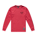 Skyline Ride LS Tee Feathered Ember Red