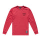 Skyline Ride LS Tee Feathered Ember Red