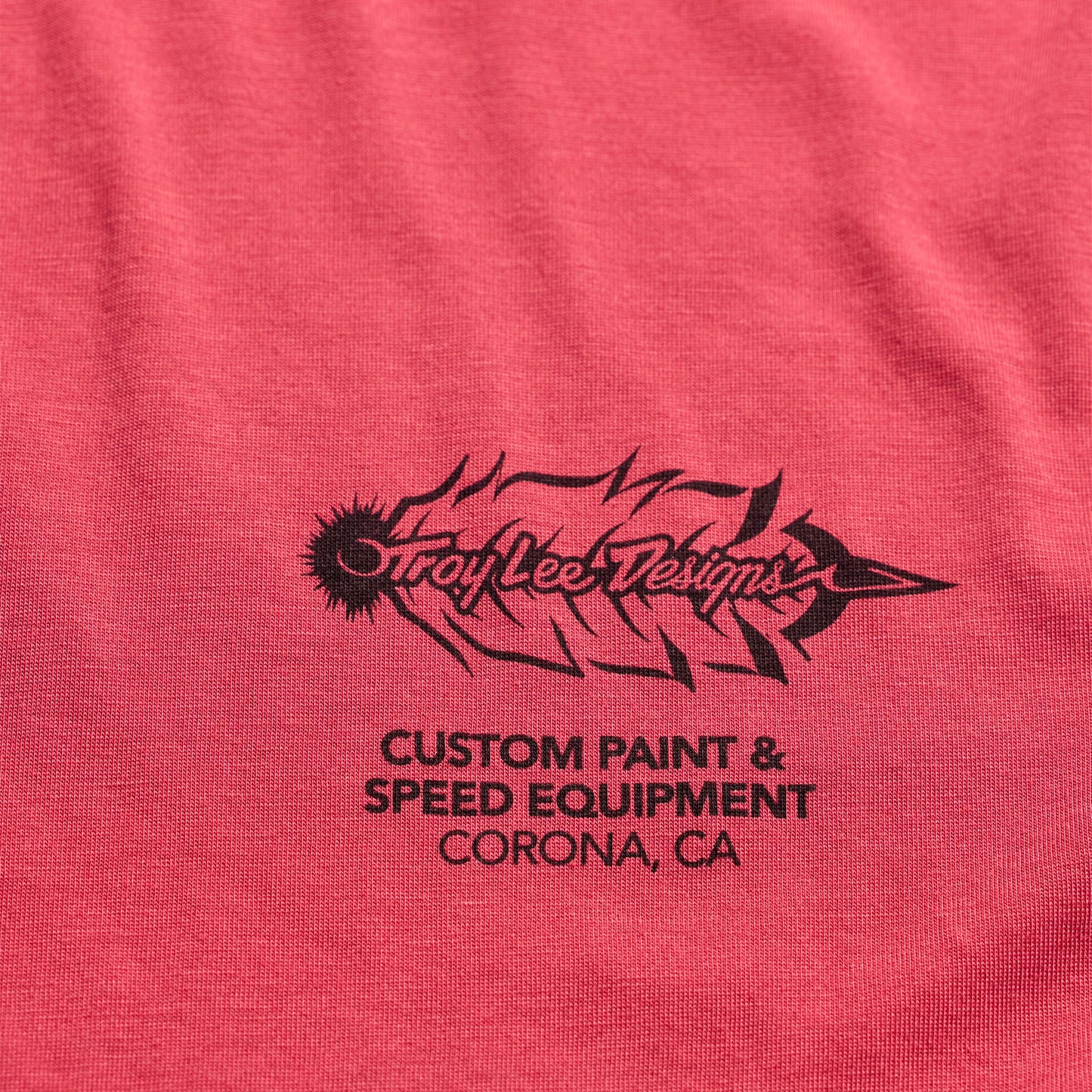 Skyline Ride LS Tee Feathered Ember Red