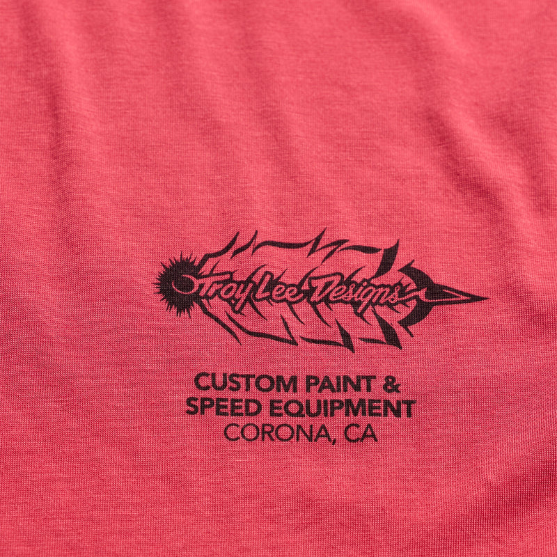 Skyline Ride LS Tee Feathered Ember Red