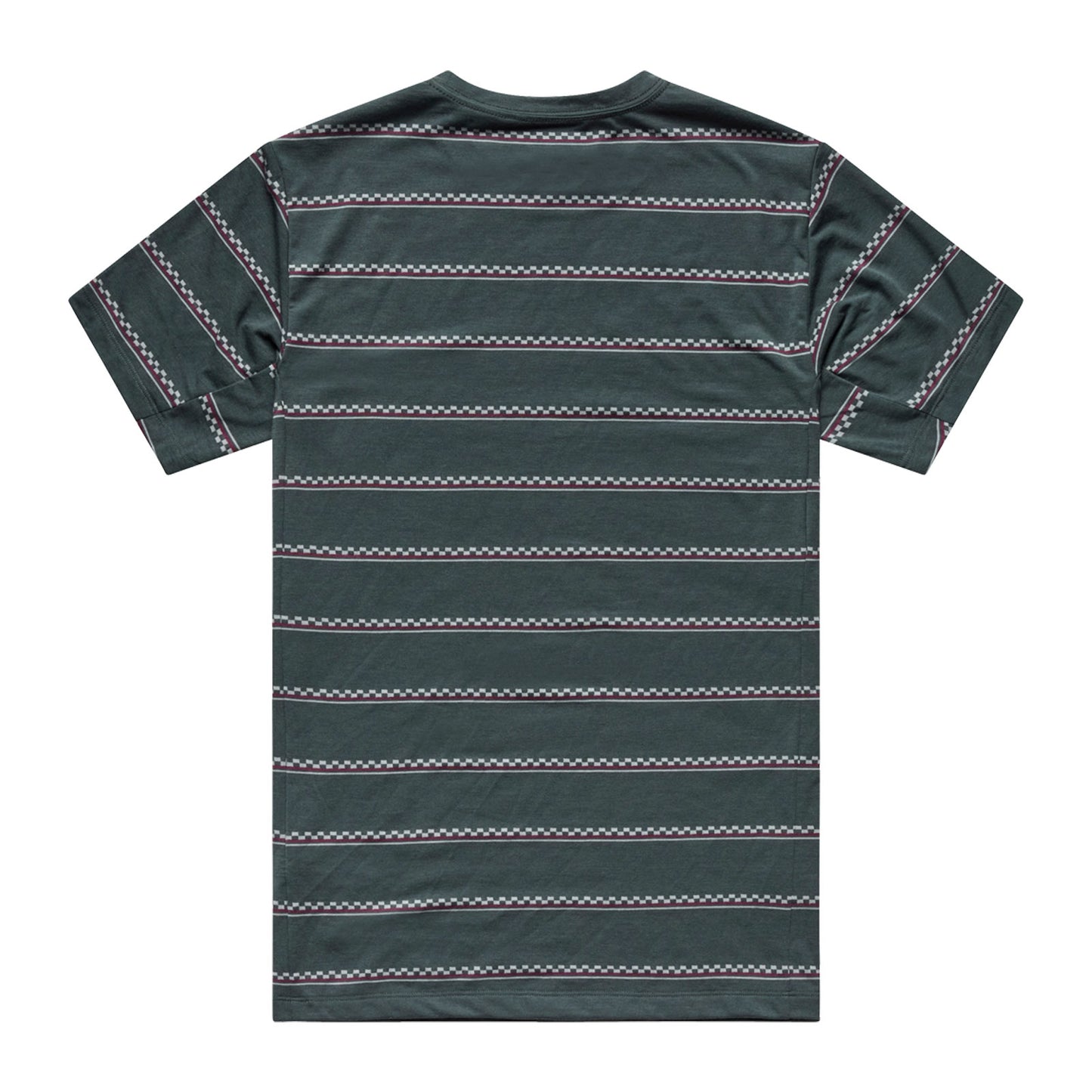 Skyline Ride SS Tee Checked Out Dark Forest